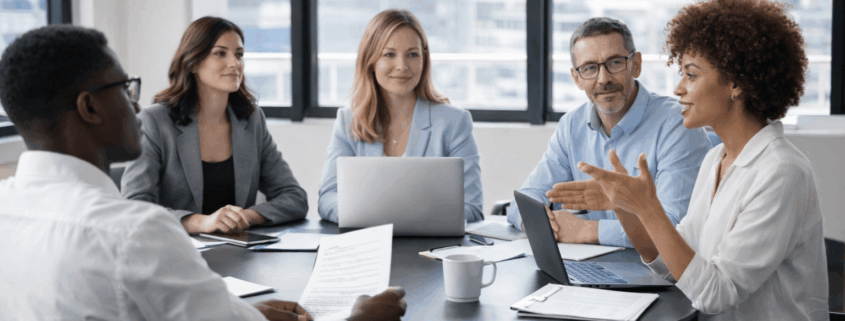 Deelnemers volgen opleiding tot vertrouwenspersoon in professionele trainingsomgeving